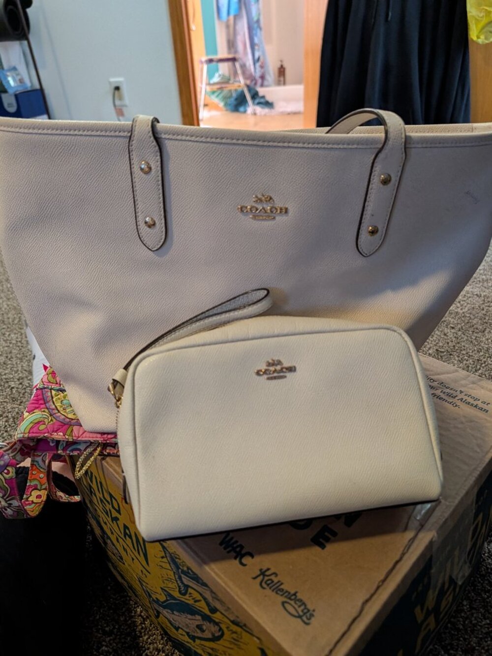 Authentic original Coach purse and clutch